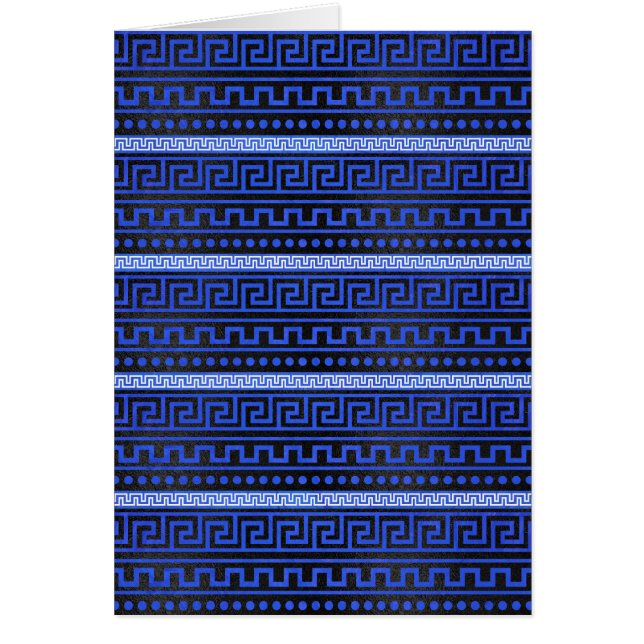 Motif grec traditionnel de méandre (Devant)