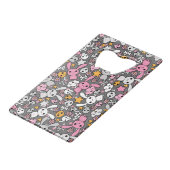 motif gris de kawaii (Devant Angle)