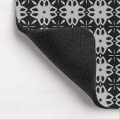 motif gris sans couture sur tapis de souris (Coin)