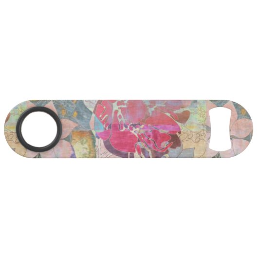 Motif grunge floral d'art (Devant (Horizontal))