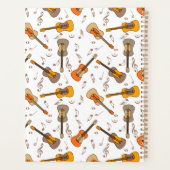 Motif Guitare Music Notes (Dos)