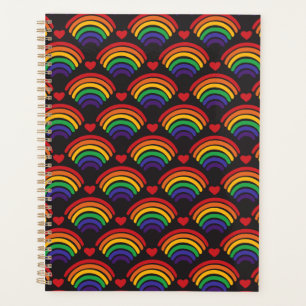 Motif Heart & Rainbows