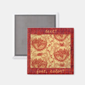 Motif Hen House Magnet (Recto/Verso)