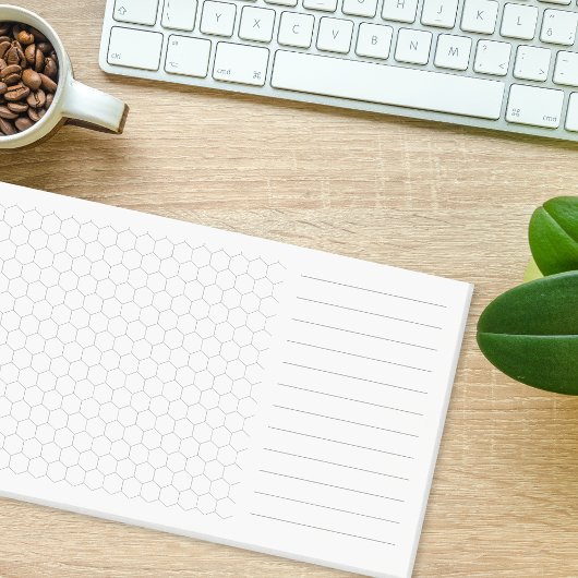 Motif Hexagon Chimie organique Post-it Notes