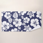 Motif Hibiscus (Serviette de bain)