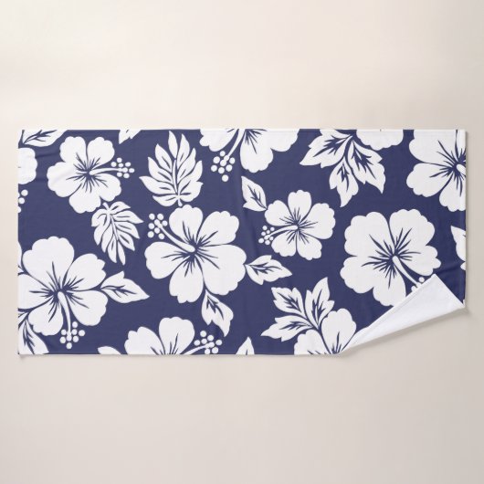 Motif Hibiscus (Serviette de bain)