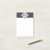 Motif Holographique symétrique - Notes Post-it® (Sur un bureau)