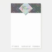 Motif Holographique symétrique - Notes Post-it® (Devant)