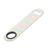 Motif horizontal coloré d'ogee (Dos Angle)