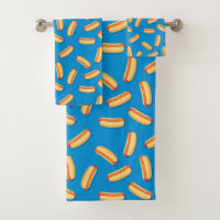 Motif Hotdogs de restauration rapide