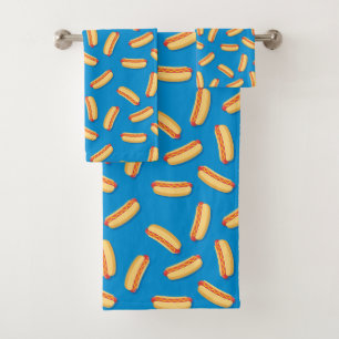 Motif Hotdogs de restauration rapide
