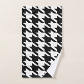 Motif Houndstooth (Serviette à main)