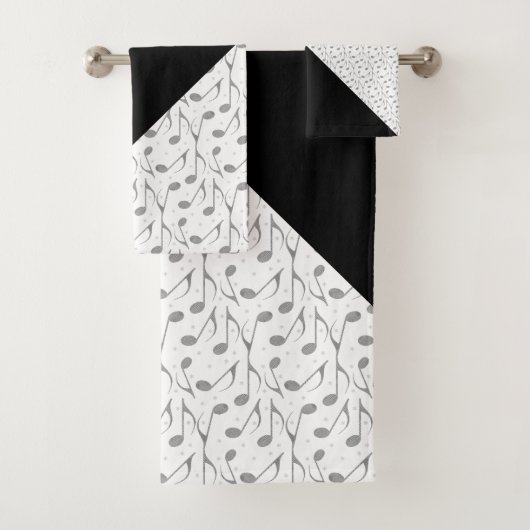 Motif Houndstooth Chic Musical Notes (En situation)