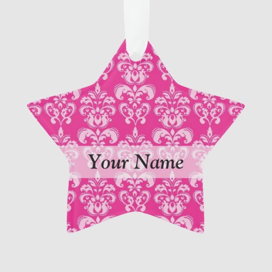 Motif humide rose chaud (devant)