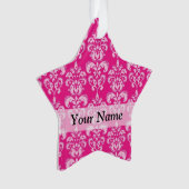 Motif humide rose chaud (devant)