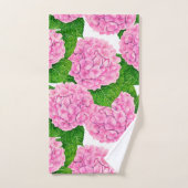 Motif Hydrangea (Serviette à main)
