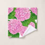 Motif Hydrangea (Gant de toilette)