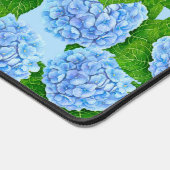 Motif hydrangée bleu (Coin)