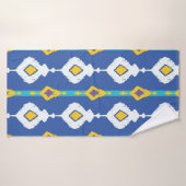 Motif Ikat sans soudure (Serviette de bain)