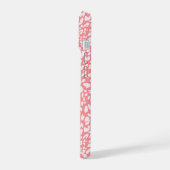 Motif imprimé léopard corail (Côté gauche)