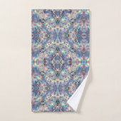 Motif imprimé léopard opale de luxe (Serviette à main)