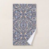 Motif imprimé léopard opale de luxe (Serviette à main)
