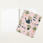 Motif imprimé Whimsical Pink Gardening (Devant avec enveloppe)