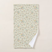 Motif inspiré atomique de la moitié du siècle (Serviette à main)