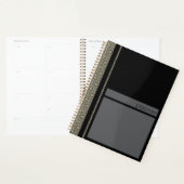 Motif japonais Tortoise noir et or (Devant avec enveloppe)