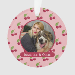 Motif joli cerise Photo personnalisée