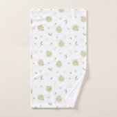 Motif Joyeux Pommes - Ensemble de serviettes de ba (Serviette à main)