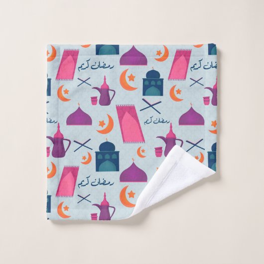 Motif Joyeux Ramadan (Gant de toilette)