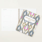 Motif kat géométrique tribal coloré (Devant avec enveloppe)