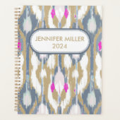 Motif kat géométrique tribal coloré (Devant)