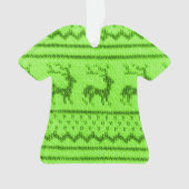 Motif laid de chandail de Noël (devant)