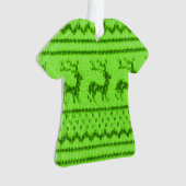 Motif laid de chandail de Noël (devant)