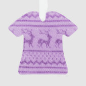 Motif laid de chandail de Noël (devant)