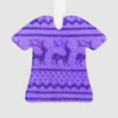 Motif laid de chandail de Noël (devant)