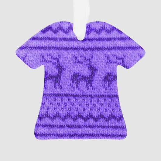 Motif laid de chandail de Noël (devant)