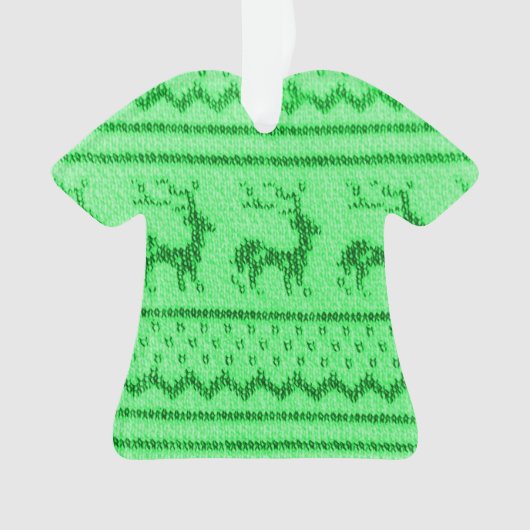 Motif laid de chandail de Noël (devant)