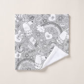 motif lama 4 (Gant de toilette)