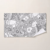 motif lama 4 (Serviette à main)