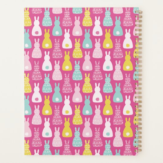 Motif lapin rose (Dos)