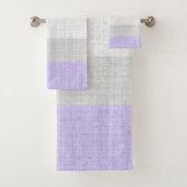Motif Lavender et Grey Crosshatch, (En situation)
