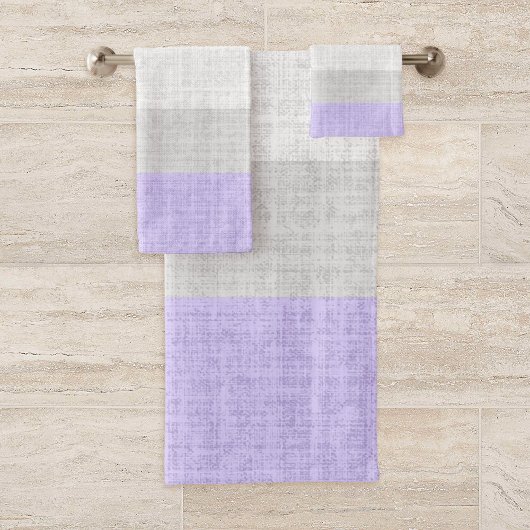 Motif Lavender et Grey Crosshatch,