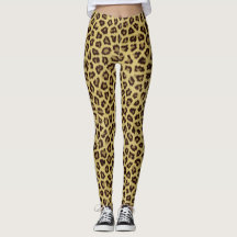 Motif Legging de fourrure de Jaguar