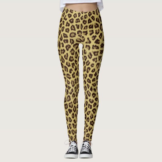 Motif Legging de fourrure de Jaguar (Devant)