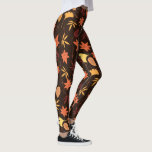 Motif Leggings de la chute des feuilles d'automne<br><div class="desc">Baisse des feuilles d'automne Motifs Leggings</div>