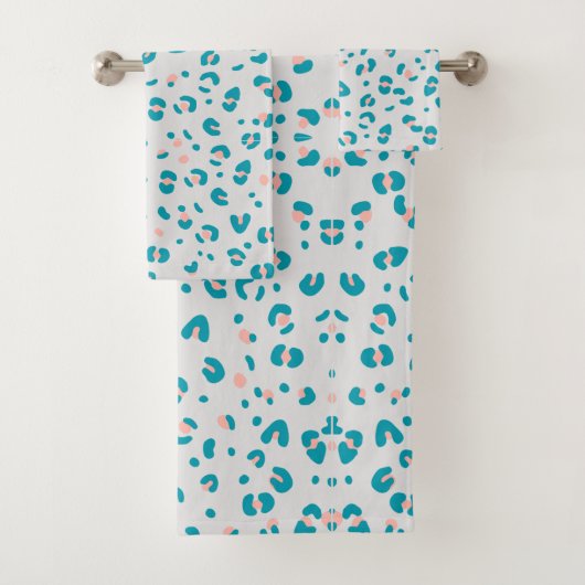 Motif léopard bleu (En situation)