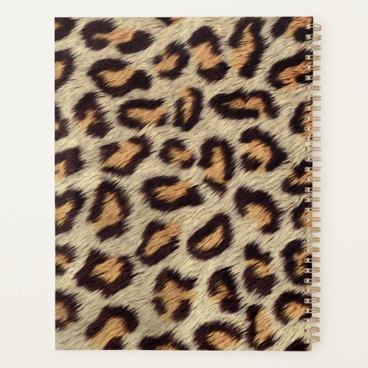 motif léopard Brown (Dos)